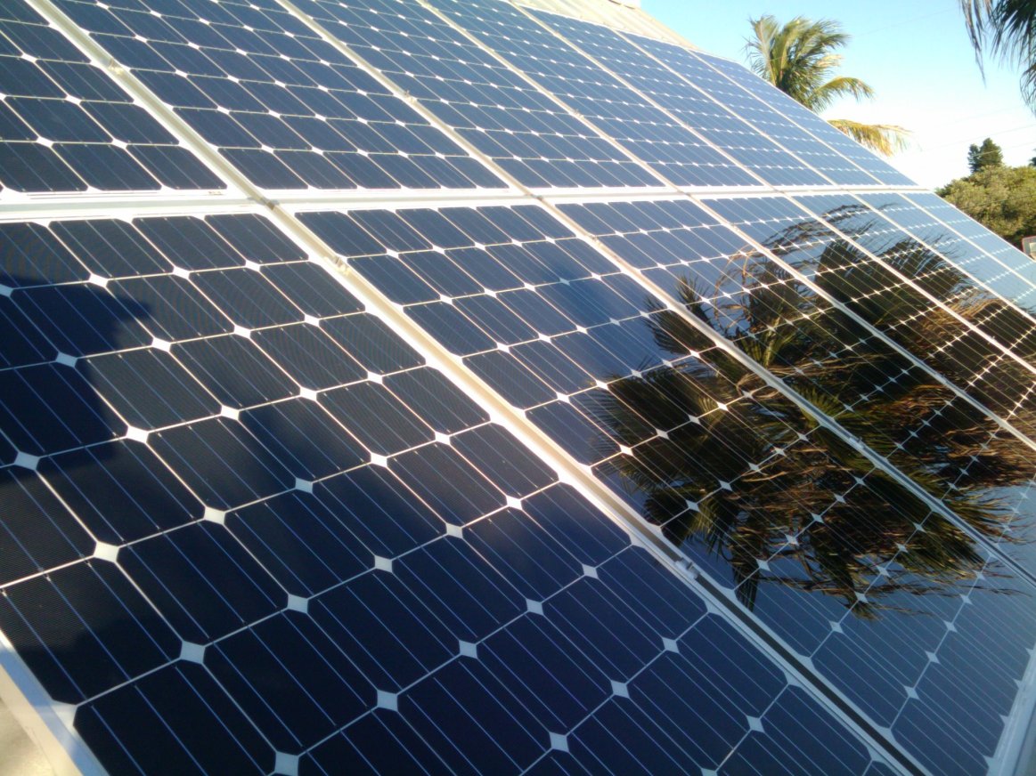 Example of Shaded String in PV Array string shading, shaed mitigation, pv shading