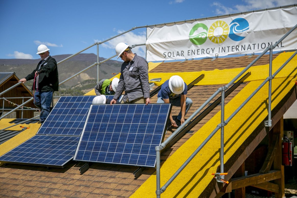 Solar Install on Roof