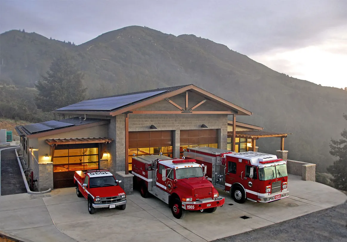 Marin Fire Department Solar Array