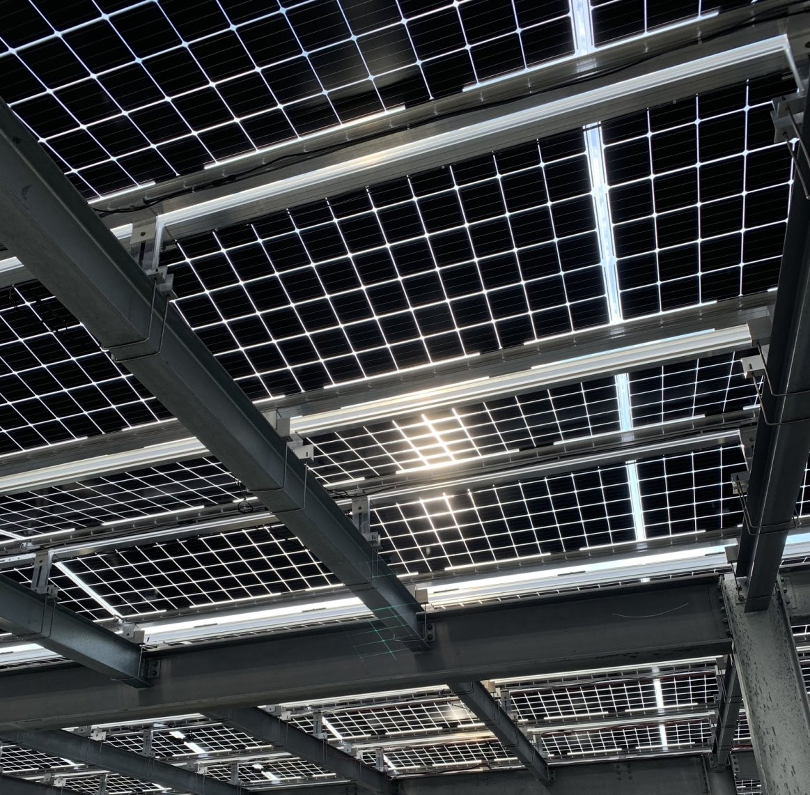 BiFacial Solar Array