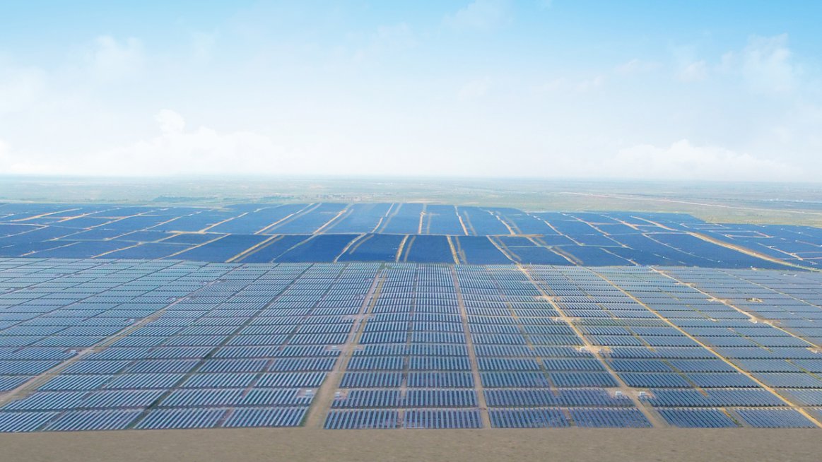 1GW Ground-mounted Smart PV Plant in Ningxia, China