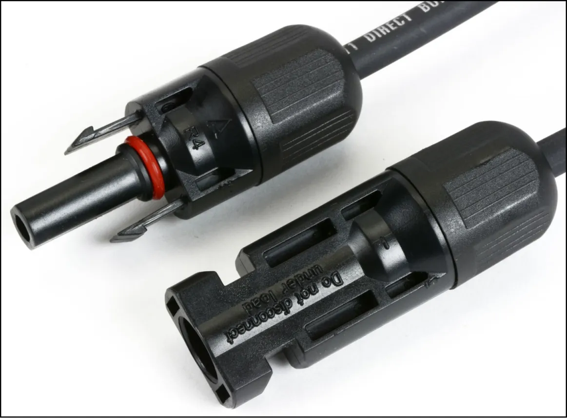 solar module connector, solar panel connector, solar connector, MC4 connector, Staubli connector