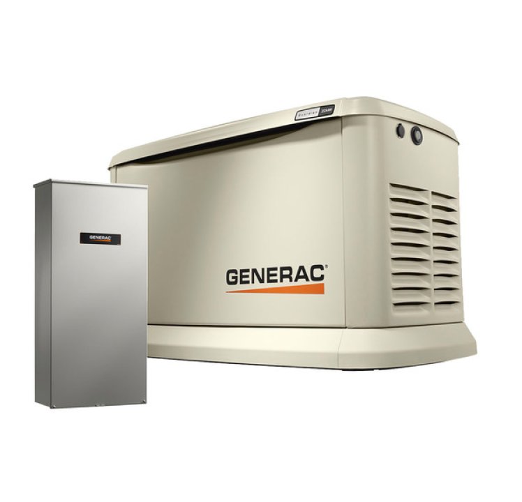 Generac 22kW Guardian Series Home Standby Generator w/Whole House Switch - WiFi Enabled, G0070430