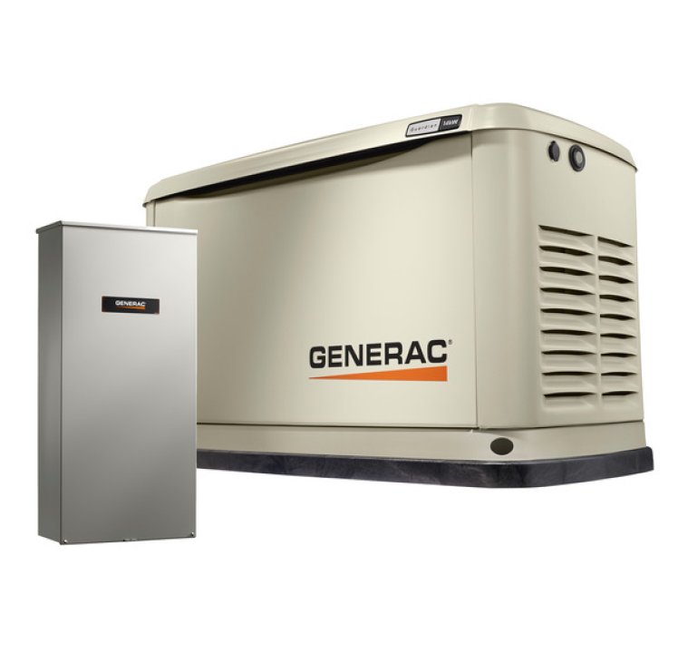 Generac 14kW Guardian Series Home Standby Generator w/Whole House Switch- WiFi Enabled, G0072250