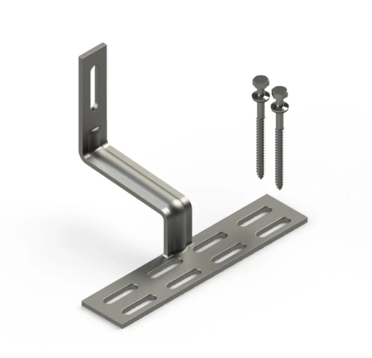 Unirac SolarHook w/9" Base for Spanish Tile, 004CT2H