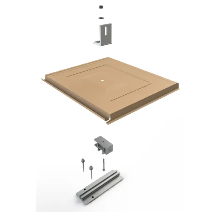 Unirac FlashKit TR Flat Tile Adobe, 004TRFA