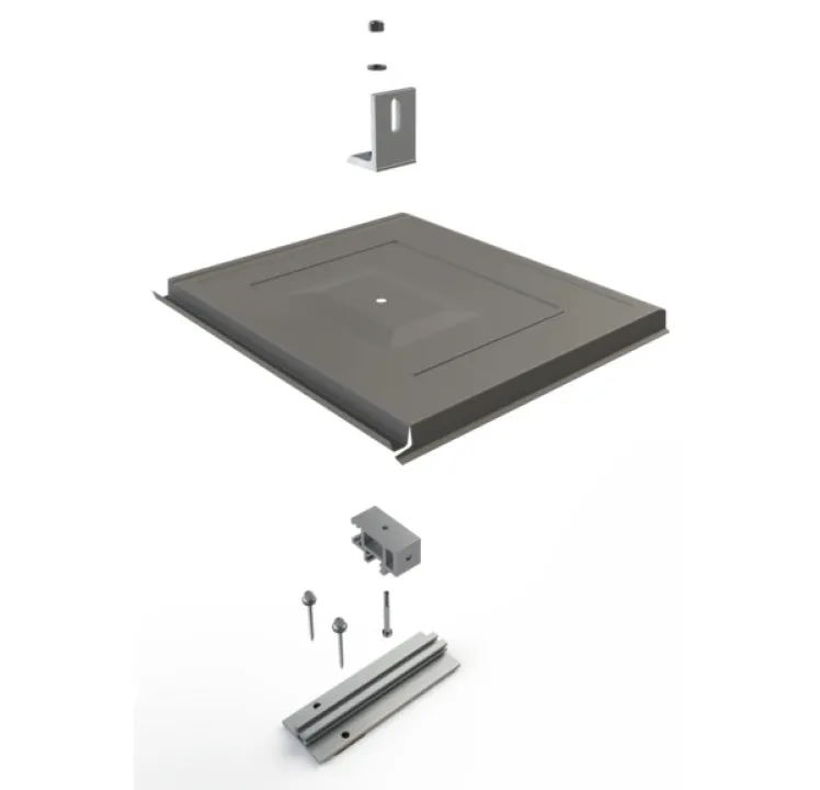 Unirac FlashKit TR Flat Tile Charcoal, 004TRFD