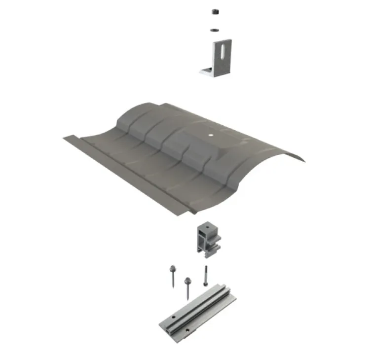 Unirac FlashKit TR Spanish Tile Charcoal, 004TRSD