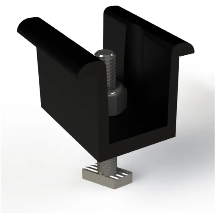 Unirac SFM Infinity N/S Bonding Clamp, 00800U