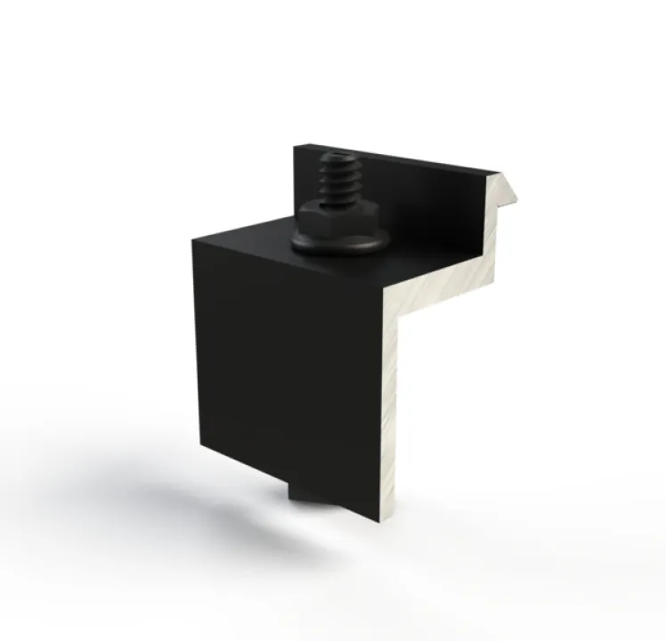 Unirac SolarMount End Clamp 33-36mm Aluminum Dark, 302022D