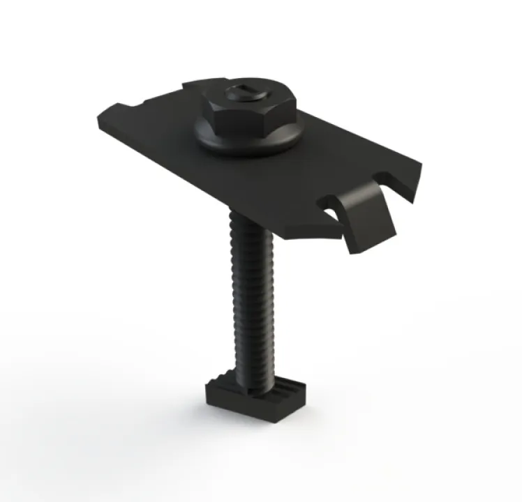 Unirac SolarMount Bonding Mid Clamp 30-36mm SS Dark, 302027D