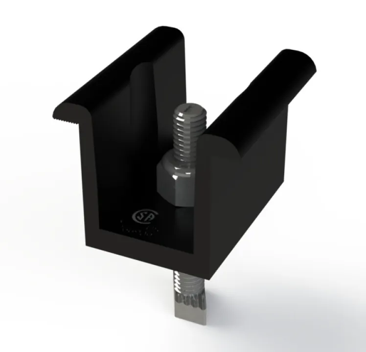 Unirac SolarMount Pro Mid Clamp 30-51mm Dark, 302030D
