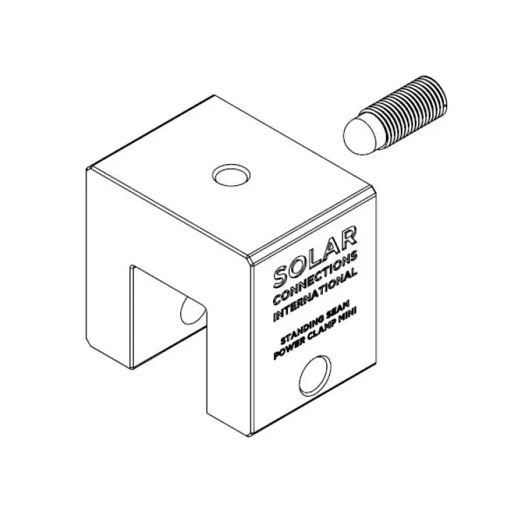 Unirac MetalX Mini Standing Seam 2SS 5/16", ES10918