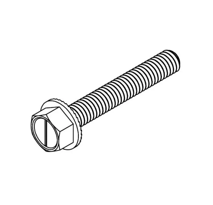 Unirac MetalX Bolt Serrated Flange 5/16"x2", ES10085