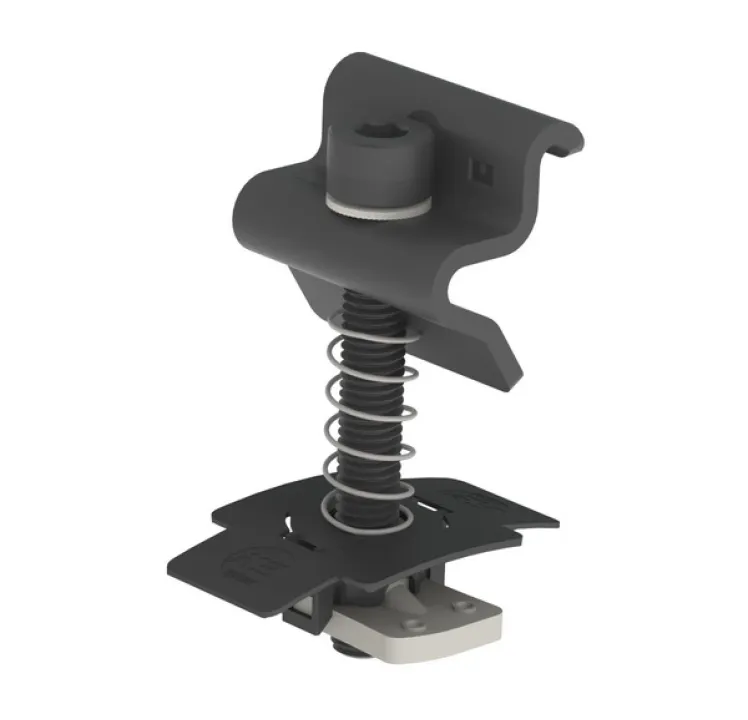 K2 Systems CrossRail End Clamp, 30-40mm, Dark, 4000091
