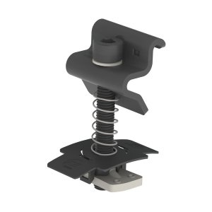 K2 Systems CrossRail End Clamp, 30-40mm, Dark, 4000091