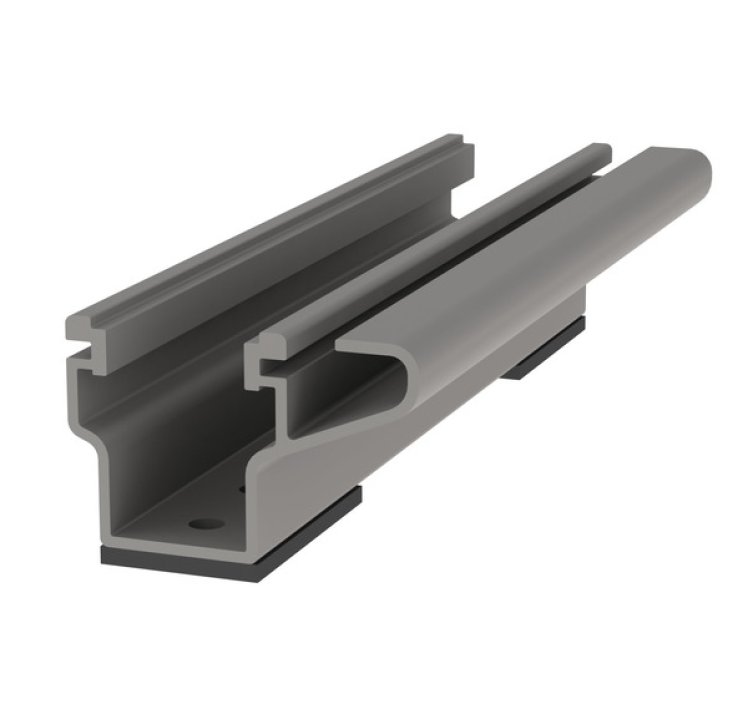 K2 Systems MicroRail TR 4 Holes w/EPDM, 4000184 | Greentech Renewables