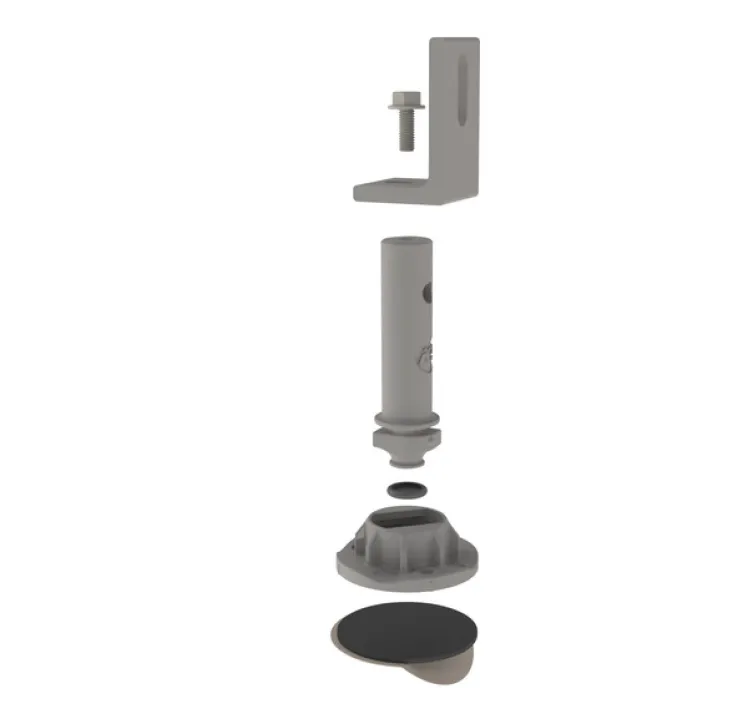 K2 Systems Drop N Lock Post 4.5" Kit - Mill, 4000237