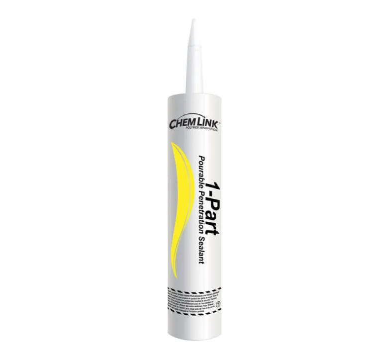 Chem Link 1-Part Pourable Sealant 10.1oz cartridge - Gray, F1428GR
