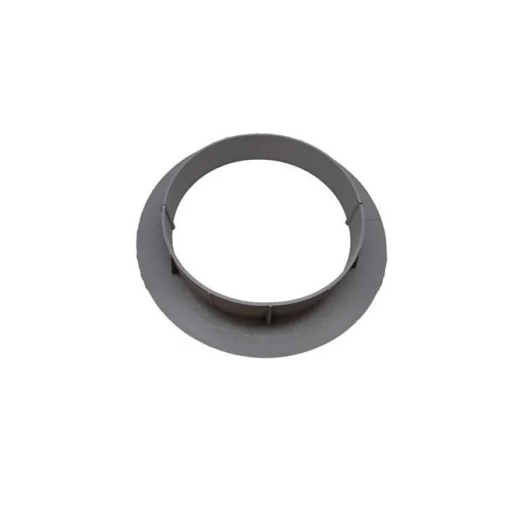 Chem Link 6" Diameter E-Curb Round - Gray, F1352GR