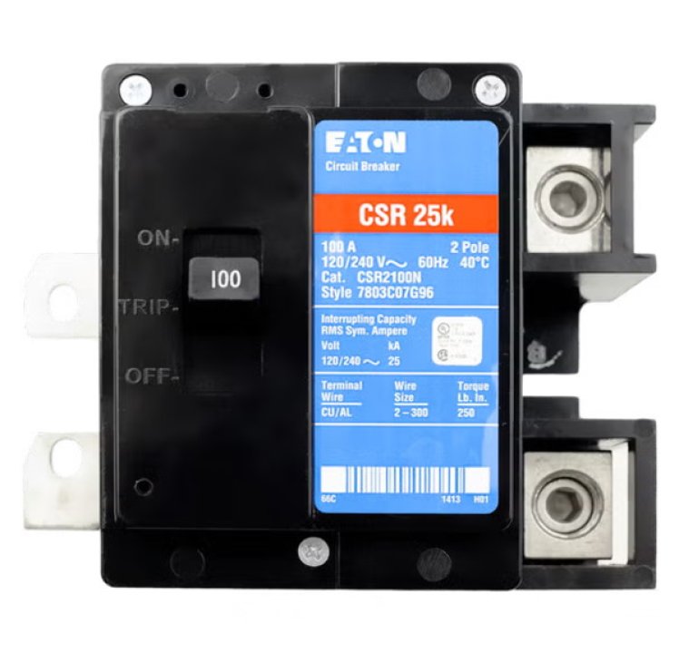 Enphase 2P Breaker 10A - Eaton BR210, BRK-10A-2-240V