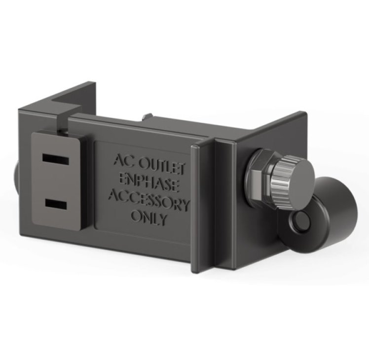 Enphase AC Accessory Receptacle for EPLC-01, XA-PLUG-120-3