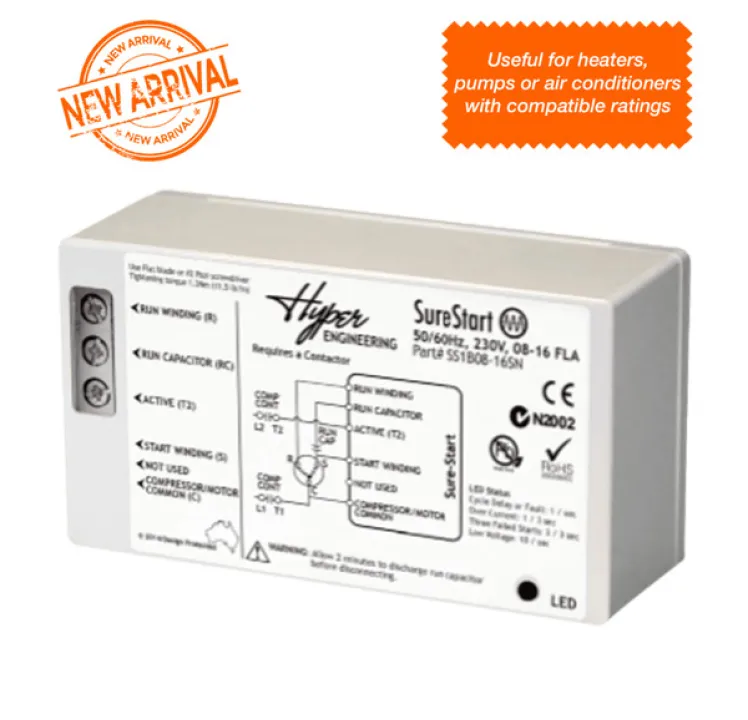 Enphase SureStart Soft Starter 8A-16A 230V, SSTART-08-16A-1P-230V