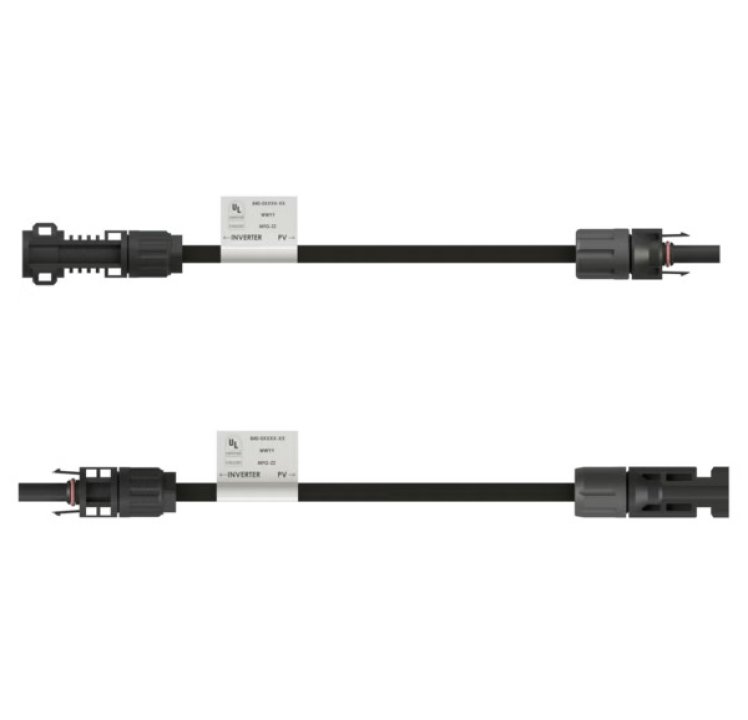 Enphase TE PV4-S to MC4 Adapters, ECA-EN4-S22-10-12