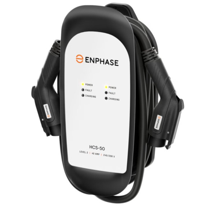 Enphase HCS-50 Ruggedized w/10AWG J1772 Connector - Dual Output, HCS-D50R-C29-L25-268