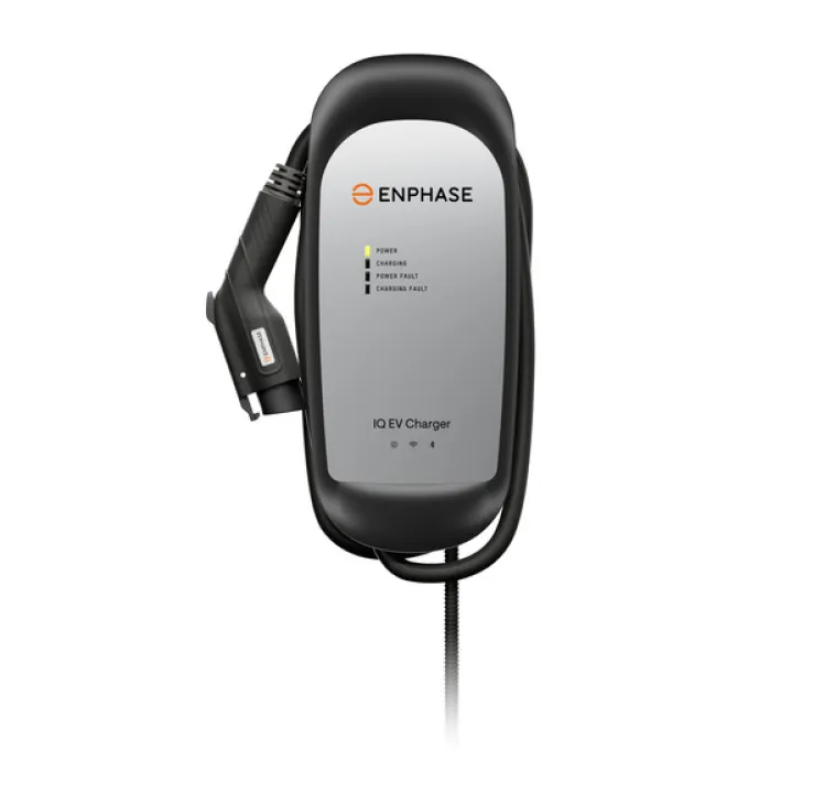 Enphase 9.6kW Ruggedized EV Charger w/Single 25ft Cable & J1772 Connector, IQ-EVSE-NA-1050-0100-0100