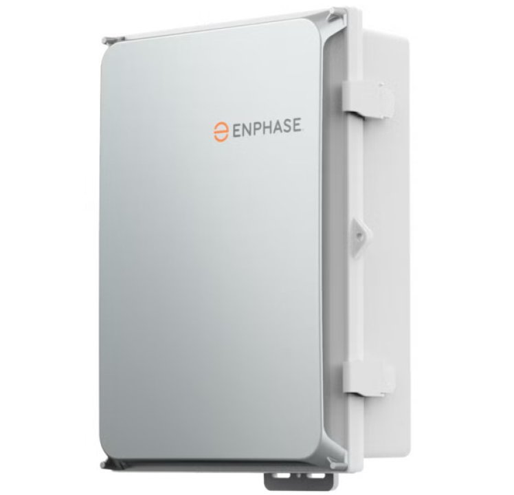 Enphase Combiner w/Gateway & Hold Down Kit - Cellular, X-IQ-AM1-240-5C-HDK