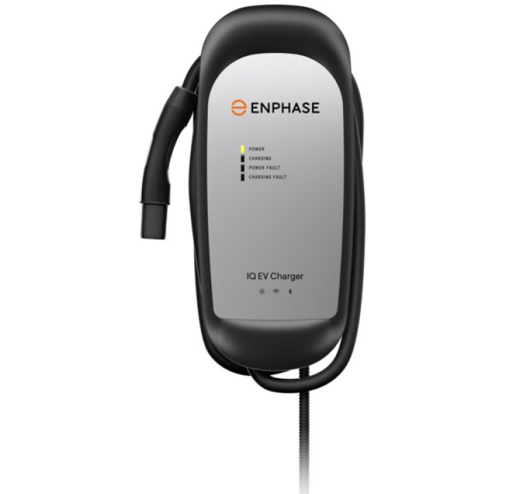 Enphase 11.52kW Ruggedized EV Charger w/Single 25ft Cable & NACS Connector, IQ-EVSE-NA-1060-0101-0100