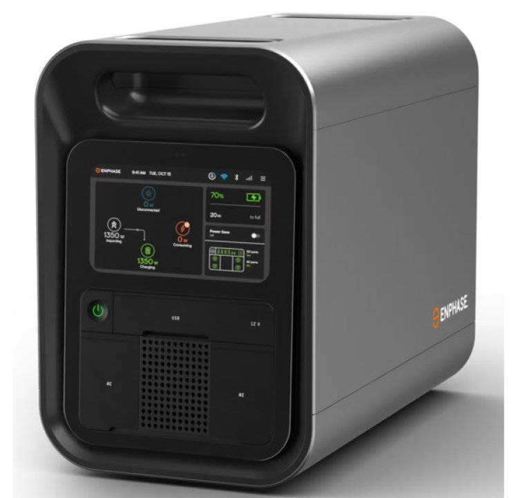 Enphase PES IQ Powerpack 1500 LFP Battery, PES-1515-BL-US