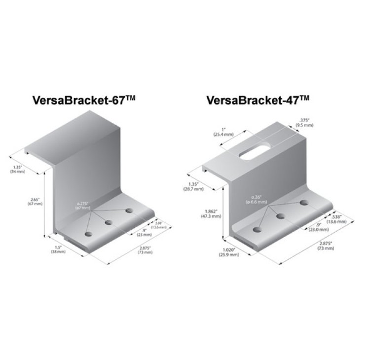 S-5! VersaBracket VB-47 Trapezoidal Roofs | Greentech Renewables