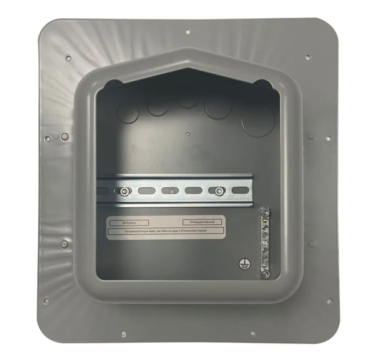SolaDeck Flashed Combiner/Wire Entry Box for Tile Roofs, 0766-41AD