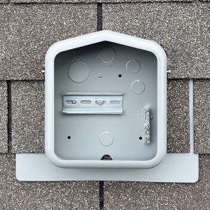 SolaDeck Flashed PV Junction Box - Gray, 0599G