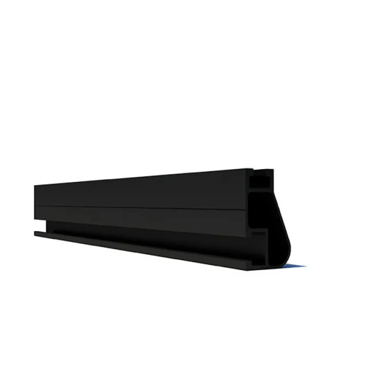 IronRidge XR10 14ft Anodized Rail Black, XR-10-168B