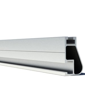 IronRidge XR-10-204A Anodized Rail, 17 Ft., Clear, Qty 1
