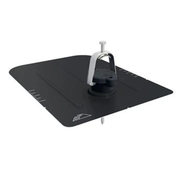 IronRidge Frameless Module Conduit Mount Black, FM-CM-001-B