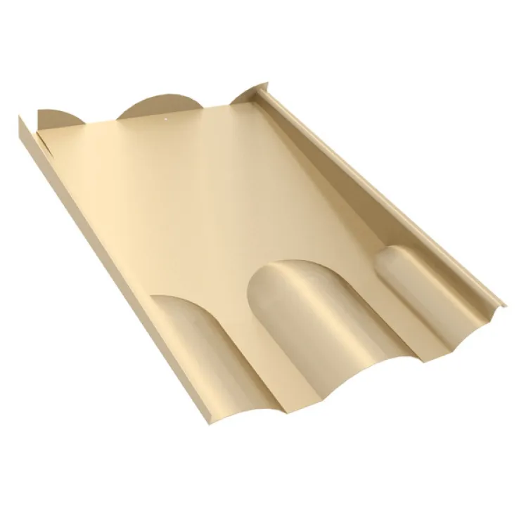 IronRidge KO W-Tile Replacement Flashing Tan, KOF-W01-T1