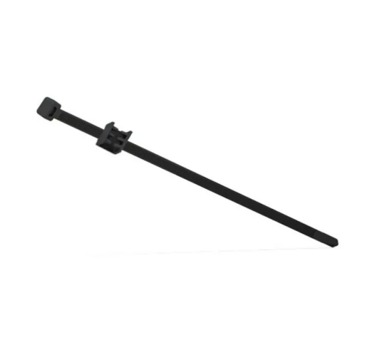 IronRidge BX System Cable Tie & Edge Clip UV Black, BX-CT-EC-P1