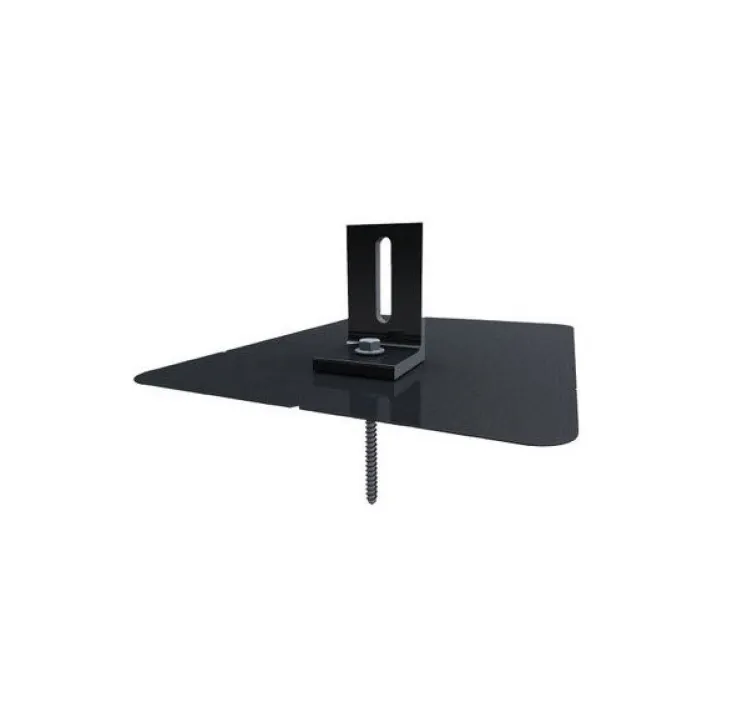 IronRidge QM L-Mount 9"X12" Black, QM-LM-01-B1
