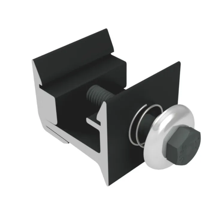 SnapNrack Ultra Rail Mounting Clamp Black, 242-01230