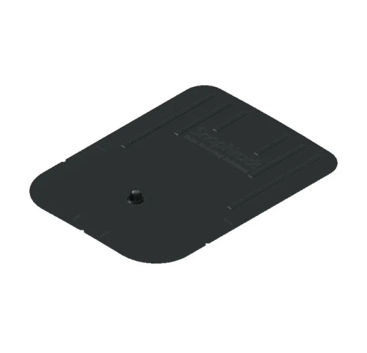 SnapNrack Comp Flashing 9"x12" Black Galvalume (requires umbrella lag), 232-01377