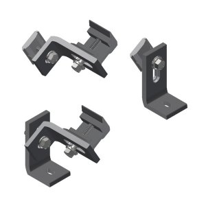 SnapNrack Ultra Rail Variable Tilt Hardware Kit for Metal Roof Attachments, 242-92116