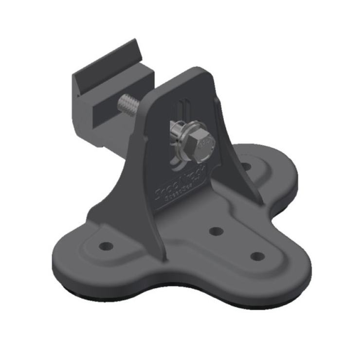 SnapNrack UR SpeedSeal DeckFoot Silver, 242-02173 | Greentech Renewables