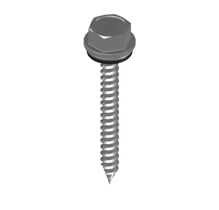 SnapNrack Sealing Wood Screw #14X2.25" 1/2" Hex, 015-30008