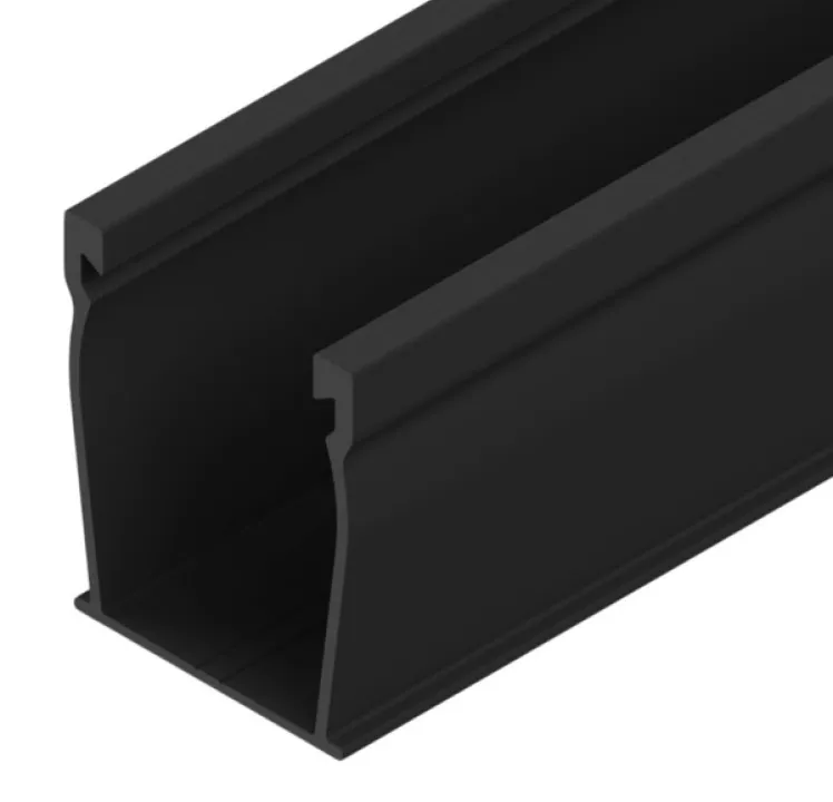 SnapNrack UR-45 172" Rail - Black, 232-10096