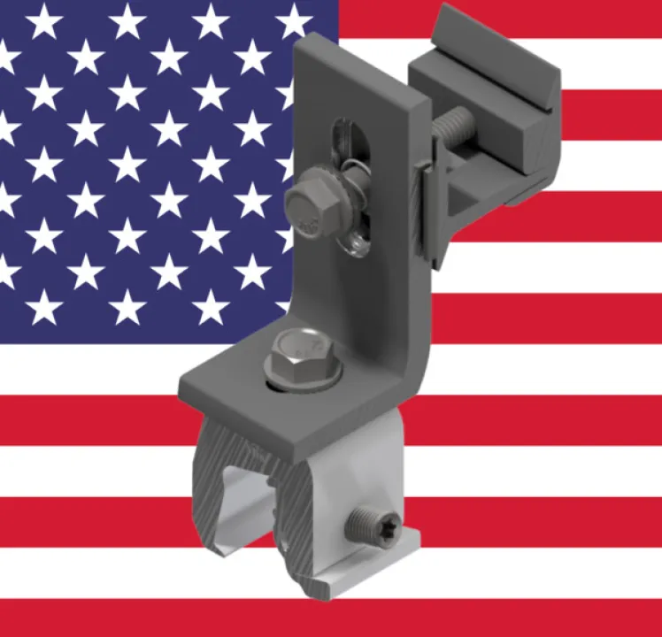 SnapNrack Domestic All Purpose L-Foot w/S-5-N Mini, 242-10043-USA