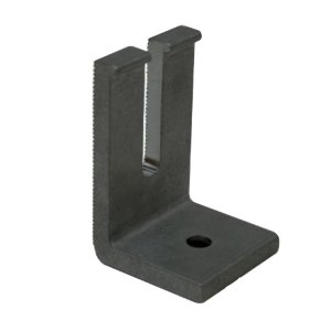 EcoFasten Solar 3" Slotted L-Foot - Black,3011018